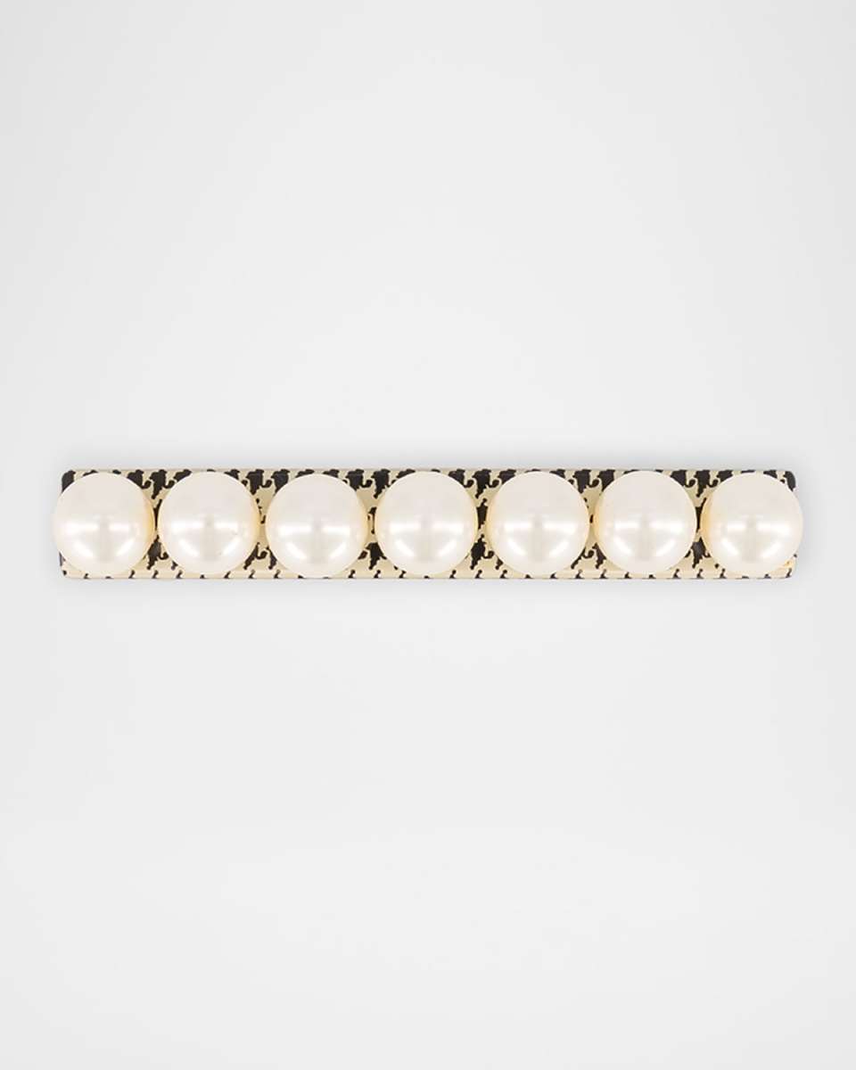 Swarovski Pearl Barrette